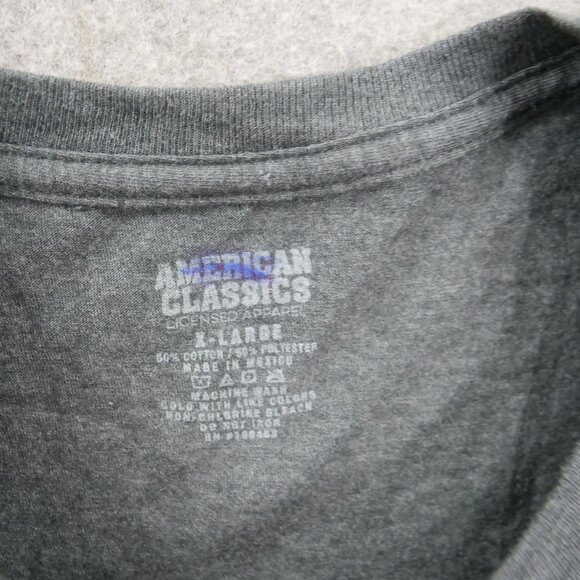 Billy Idol Rebel Yell Shirt Mens Extra Large Gray Rock Tour Album Cover New * - Picture 5 of 13